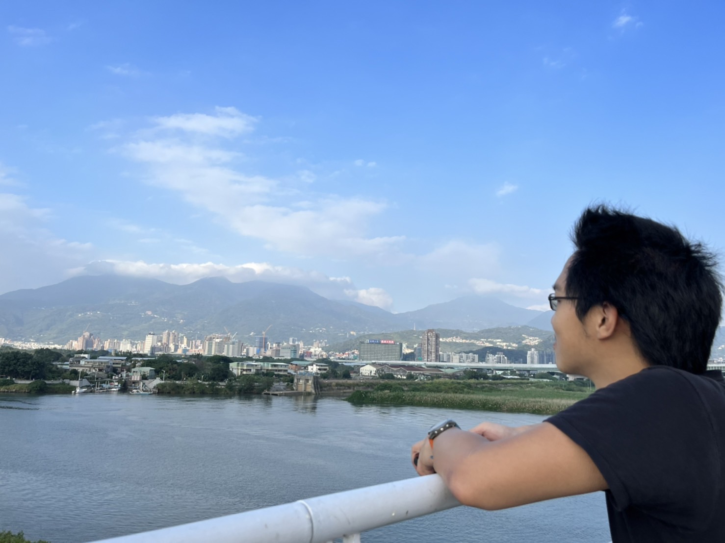 Looking over the Keelung River